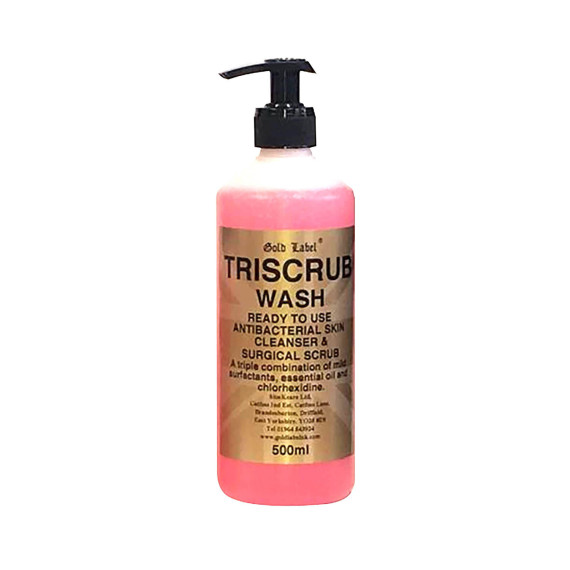 GoldLabel Triscrub Wash