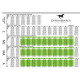 DeNiro Bellini Brushed sort 37-MC-M
