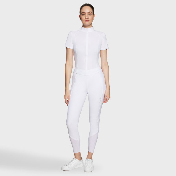Samshield Tallia Ridebukse Hvit Fullgrip