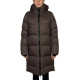 Trolle Projects Long Goose Down Jacket Female 2.0 - Terra Brown