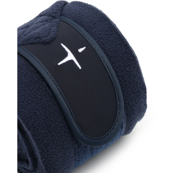 Trolle Projects Essential Fleece Bandasjer, 2 pk - NAVY