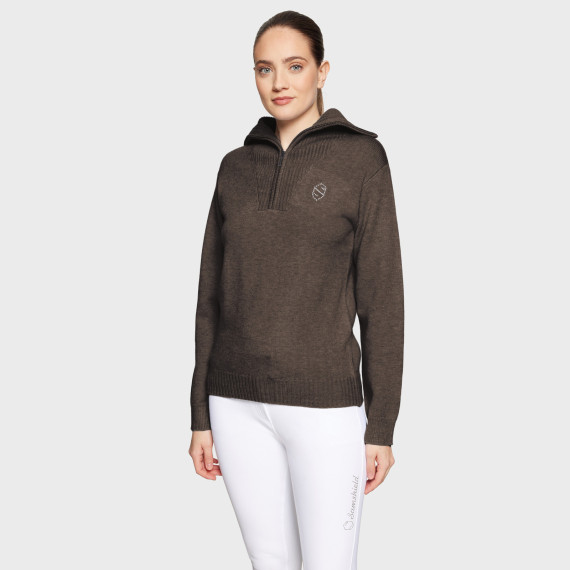 Samshield Genser SUZANNE pull over - Mocha brun