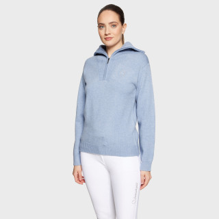 Samshield Genser SUZANNE pull over - Twilight blå